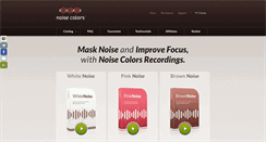 Desktop Screenshot of noisecolors.com